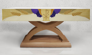988 Altar Frontal <br>in Gold and White