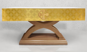 Celtic Cross Altar Frontal in Gold