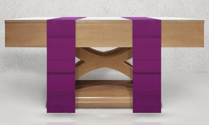 Traviata Woven Altar Scarves in Purple