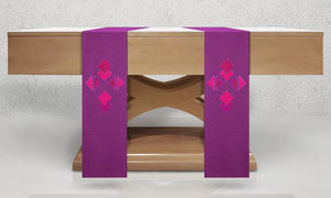 St Benedict Chasuble in Purple