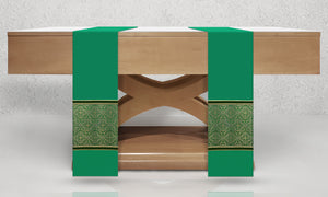 601 Classic Altar Scarves in Green