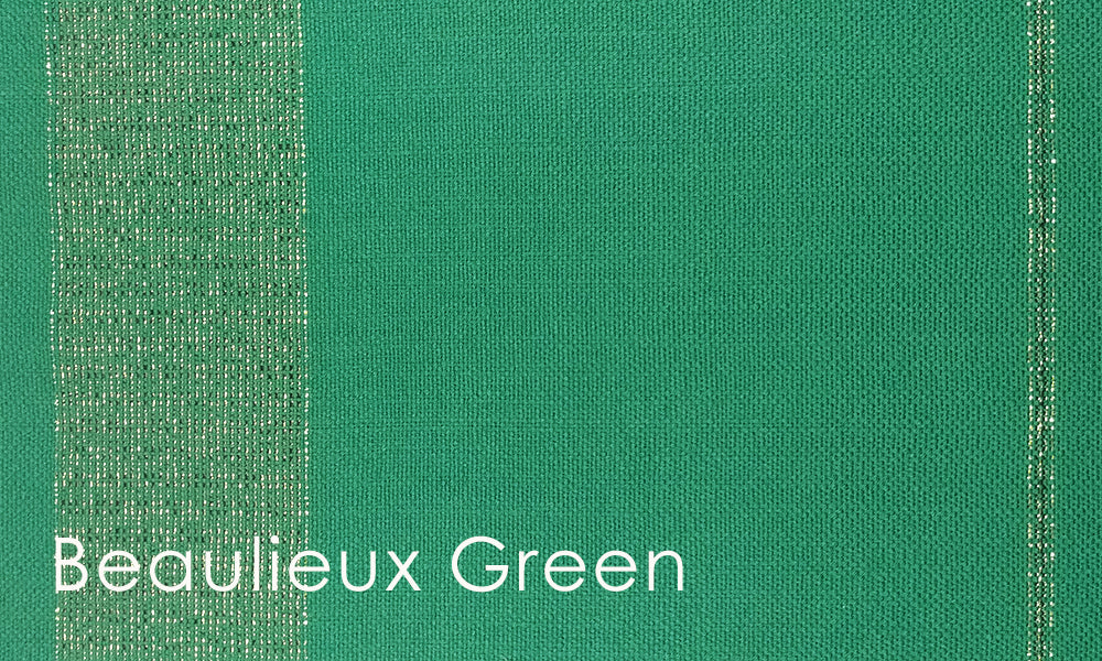 Beaulieux Woven Altar Scarves in Green