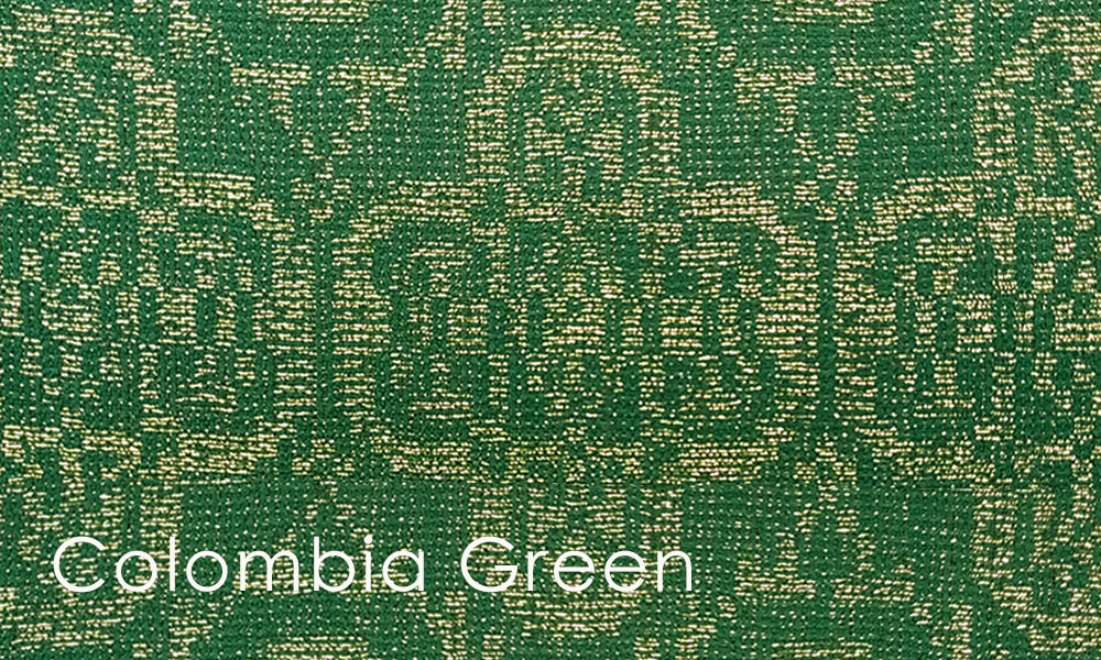 Columbia Woven Altar Scarves in Green