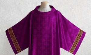 Classic Francis <br> Dalmatic <br> in Lucia Purple