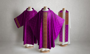 Classic Francis <br> Dalmatic <br> in Lucia Purple