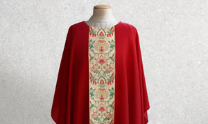 Irina Tapestry Chasuble <br> in Red