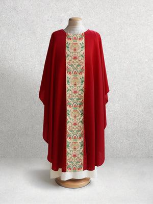 Irina Tapestry Chasuble <br> in Red