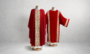 Irina Tapestry Dalmatic <br> in Red