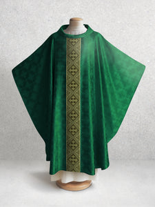 Classic Francis <br> Chasuble <br> in Lucia Green