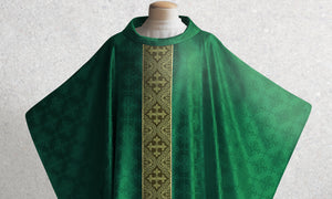 Classic Francis <br> Chasuble <br> in Lucia Green