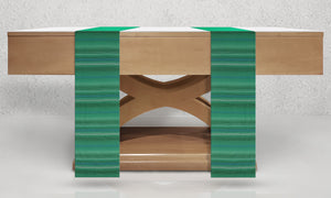 Mystique Woven Altar Scarves in Green