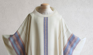 Beaulieux Woven Chasuble in White