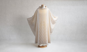Judea Chasuble <br> in White & Gold